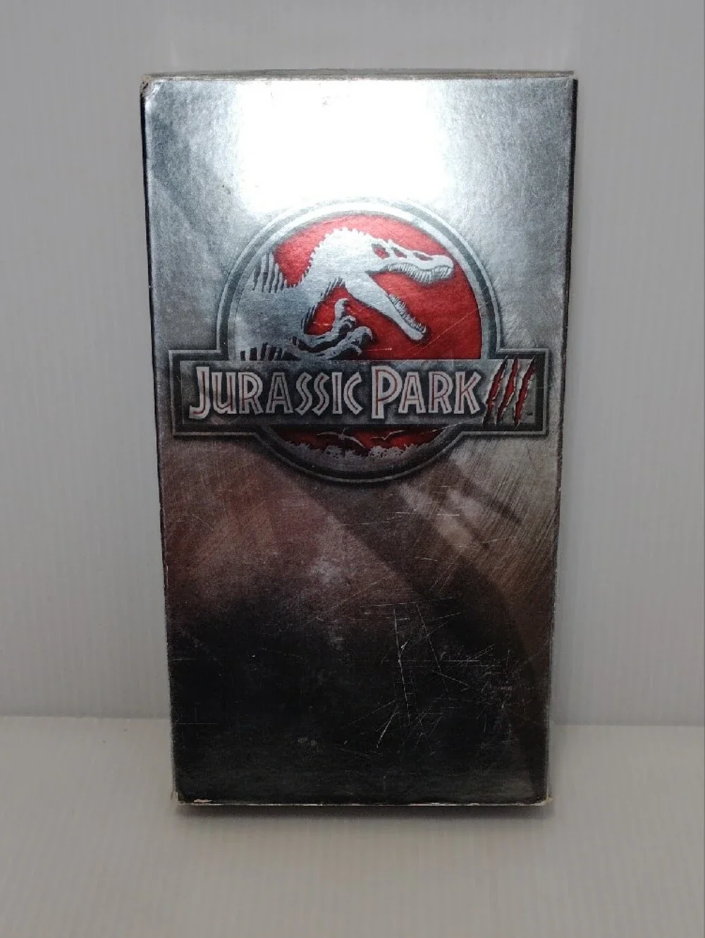 12 For $8 Jurassic Park III VHS Tape with Box - Black and Silver